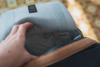 Adjustable laptop compartment in the Peak Design Everyday Backpack v2