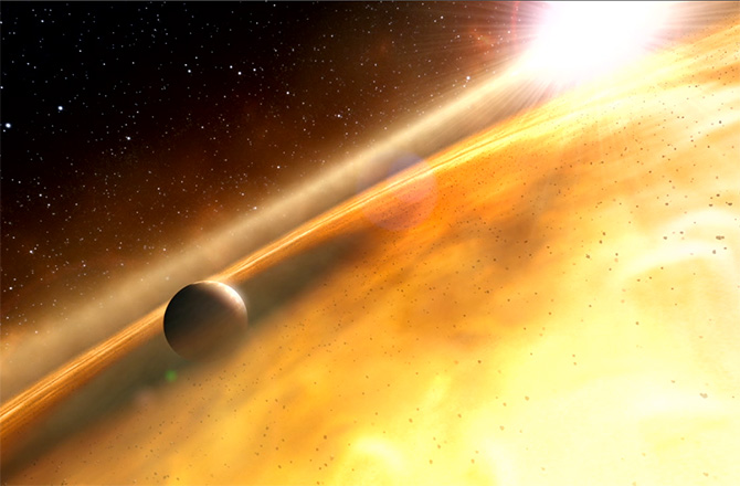 Exoplanet Illustration