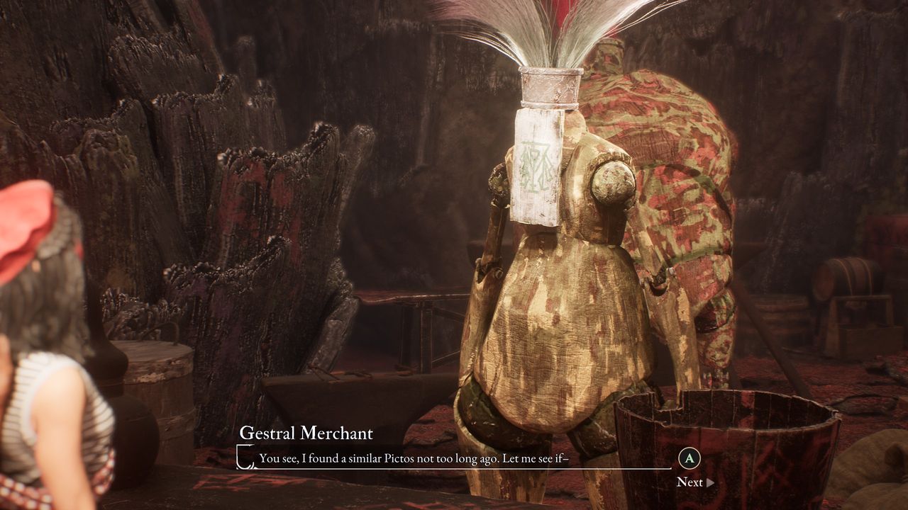 Expedition 33 weird pictos - Gestral merchant