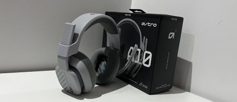 The Logitech G Astro A10 Gen 2 posed with its box
