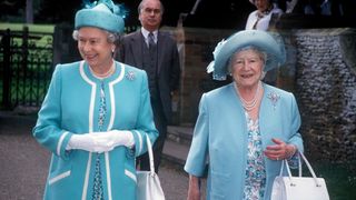 Queen Elizabeth II and the Queen Mother