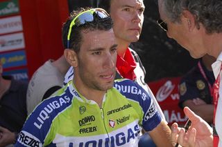 Vincenzo Nibali (Liquigas-Doimo), who finished fourth, after the stage