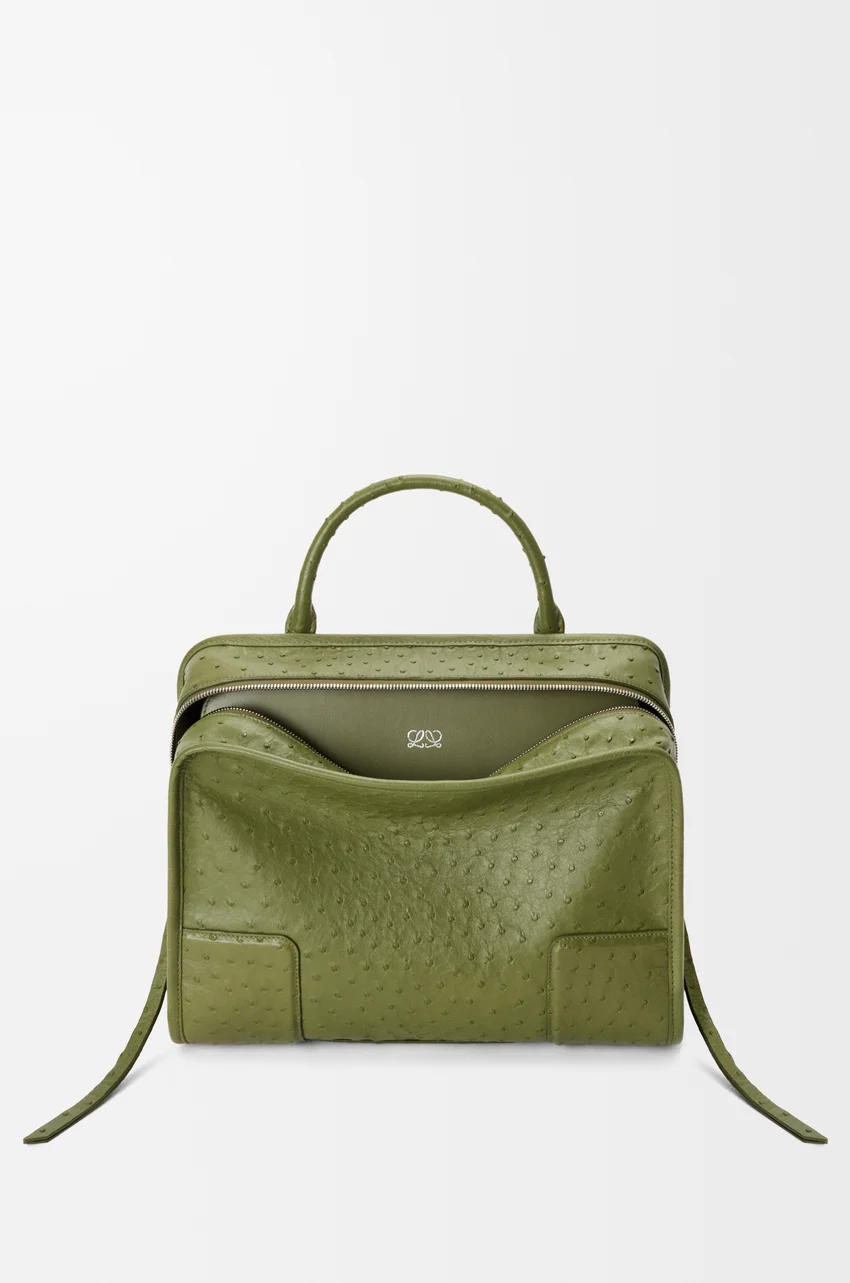 Loewe, Large Amazona 180 bag in ostrich