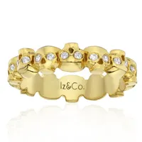 Etsy Diamond Skull Eternity Ring Etsy Diamond Skull Eternity Ring