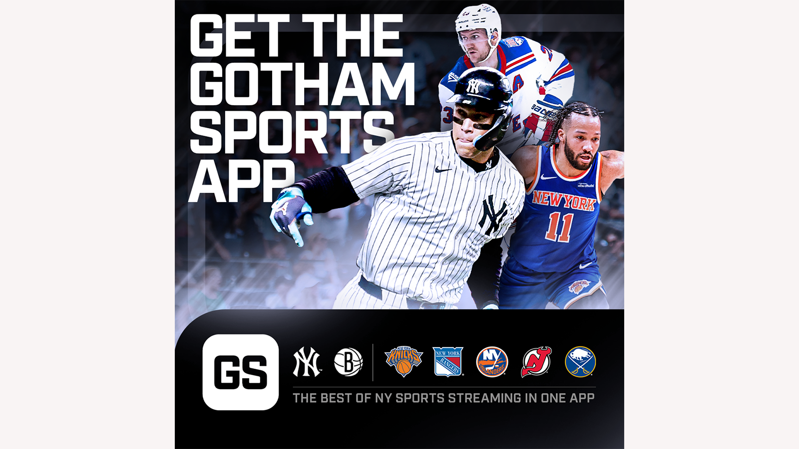 Graphic for Gotham Sports App