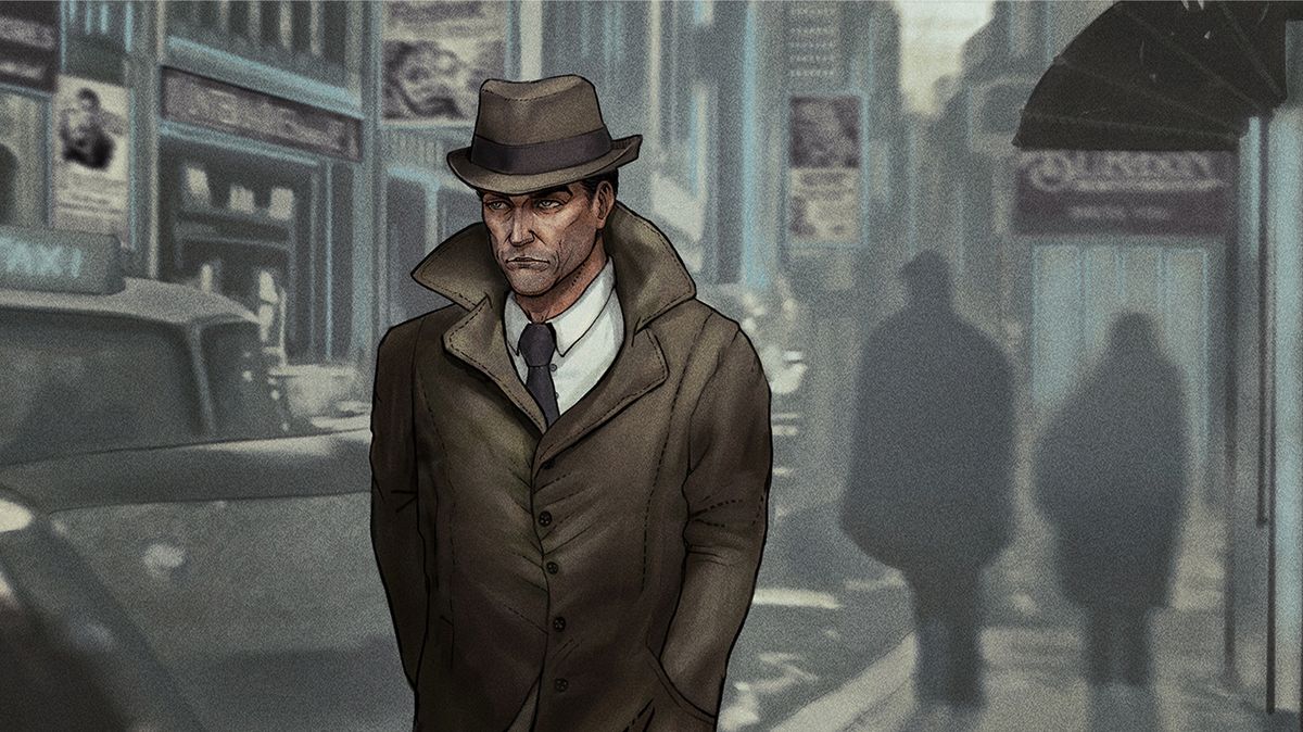 coffee noir business detective game