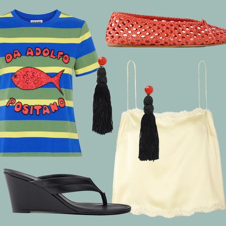 Collage of Net-a-porter summer arrivals