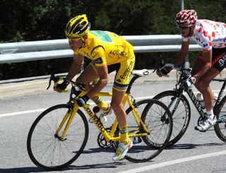 Thomas Voeckler and Jelle Vanendert, Tour de France 2011, stage 17