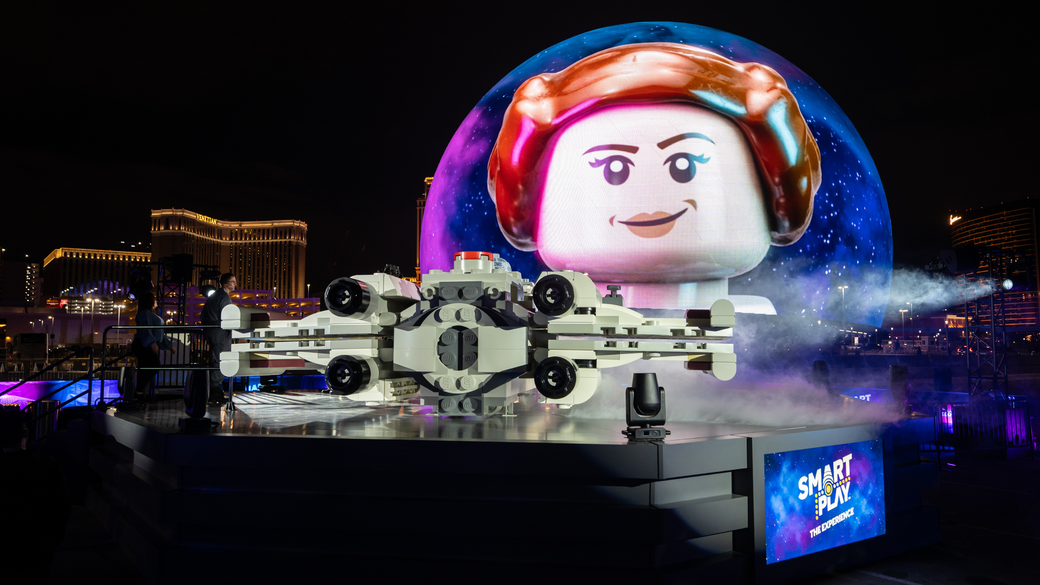 Lego Star Wars Sphere Experience at CES 2026