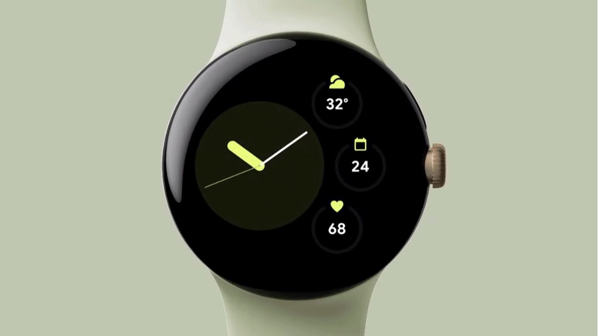 Изображение из Google Pixel Watch