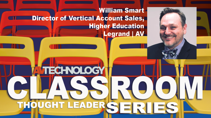 William Smart, Director of Vertical Account Sales, Higher Education at Legrand | AV
