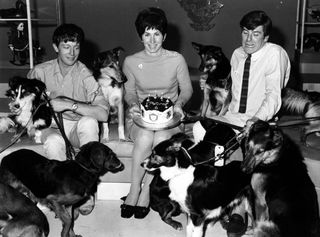 Blue Peter presenters John Noakes, Valerie Singleton and Peter Purves in 1968 (PA Archive)