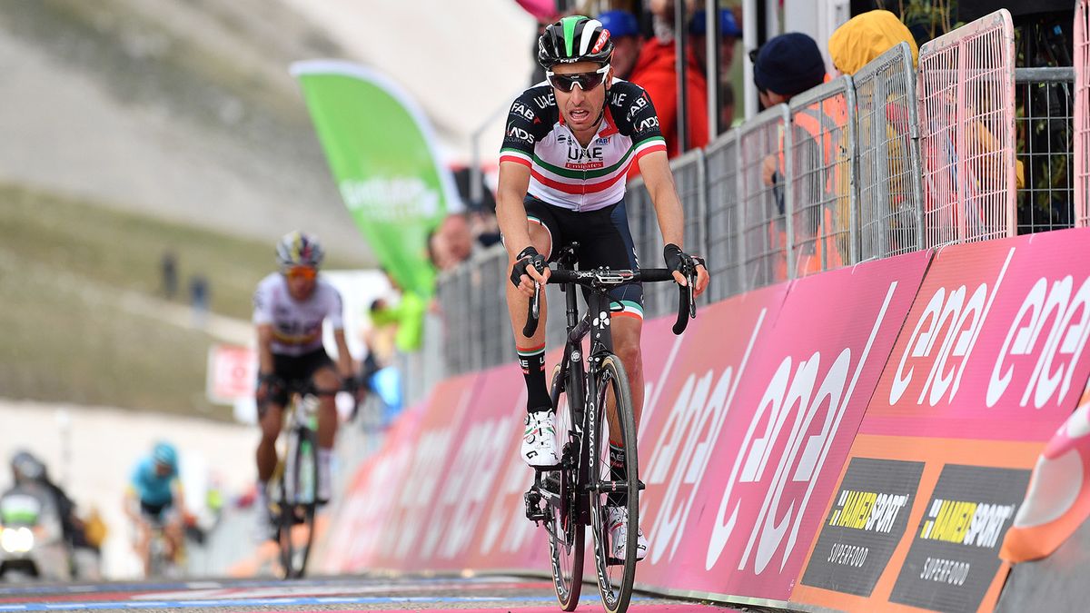 Fabio Aru wears the Ekoi Perso Evo 9 at the Giro d'Italia