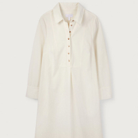 Organic Cotton Blend Cord Shirt Dress | Was £129, now £51.60