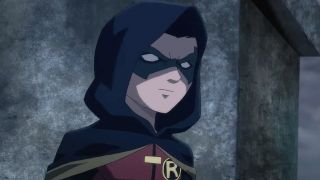 Damian Wayne as Robin in 2015&#039;s &quot;Batman vs. Robin.&quot;