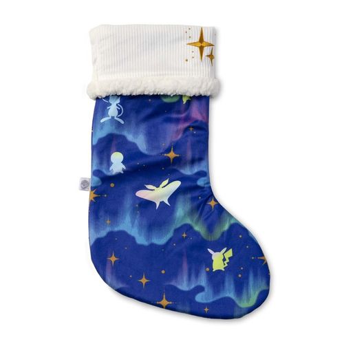 Blue Winter Night Sky Stocking