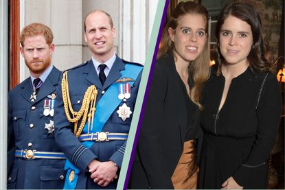 Beatrice and Eugenie banned from seeing William and Harry