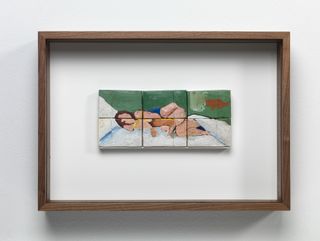 Image of a work by Henry Taylor, Untitled, 2004. On display as part of the artist's exhibition at Hauser & Wirth Somerset