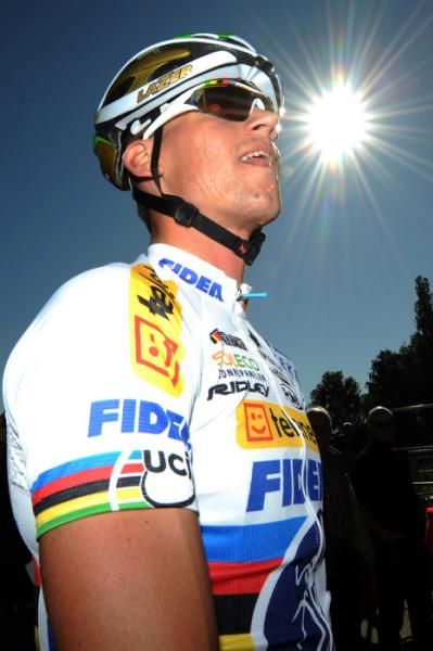 The sun shines on Zdenek Stybar