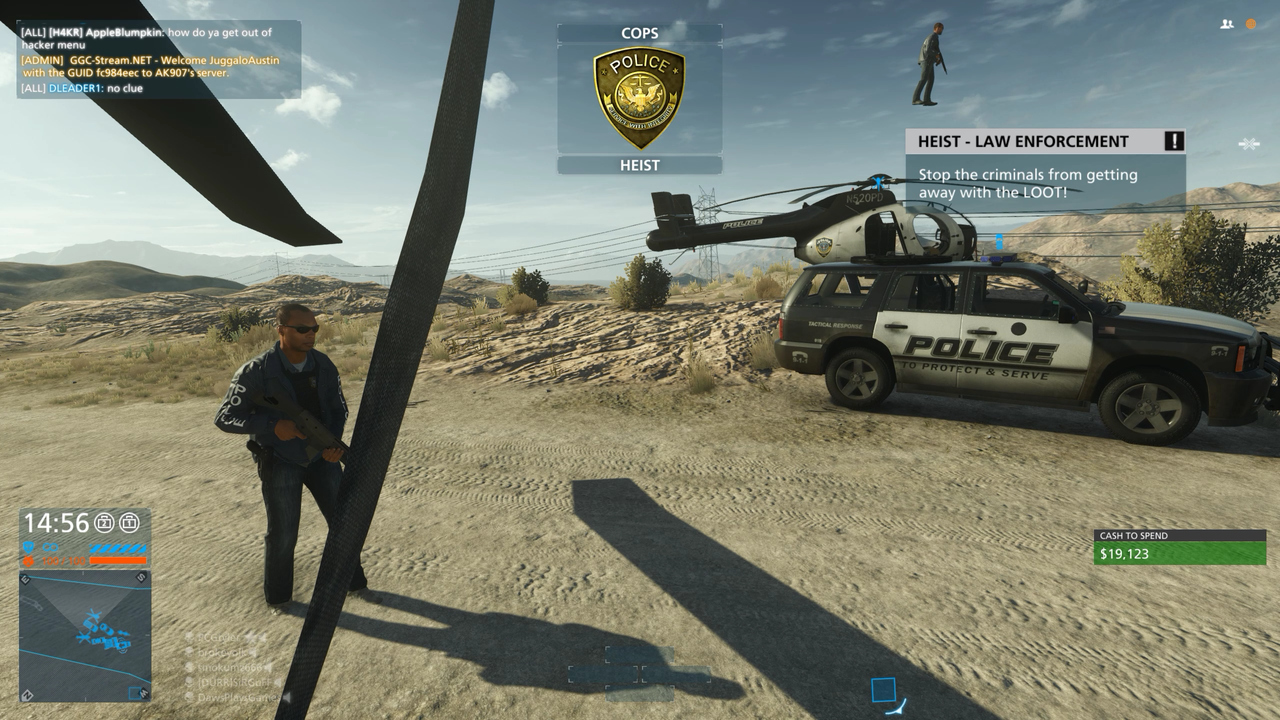 Battlefield Hardline MP6