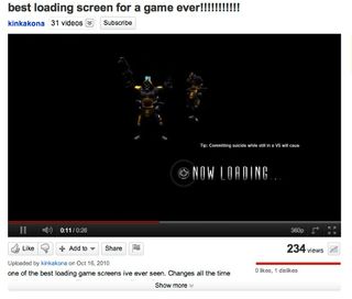 Loading is boring unless there are dancing exosuits