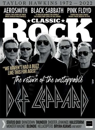 Classic Rock 301 cover, featuring Def Leppard