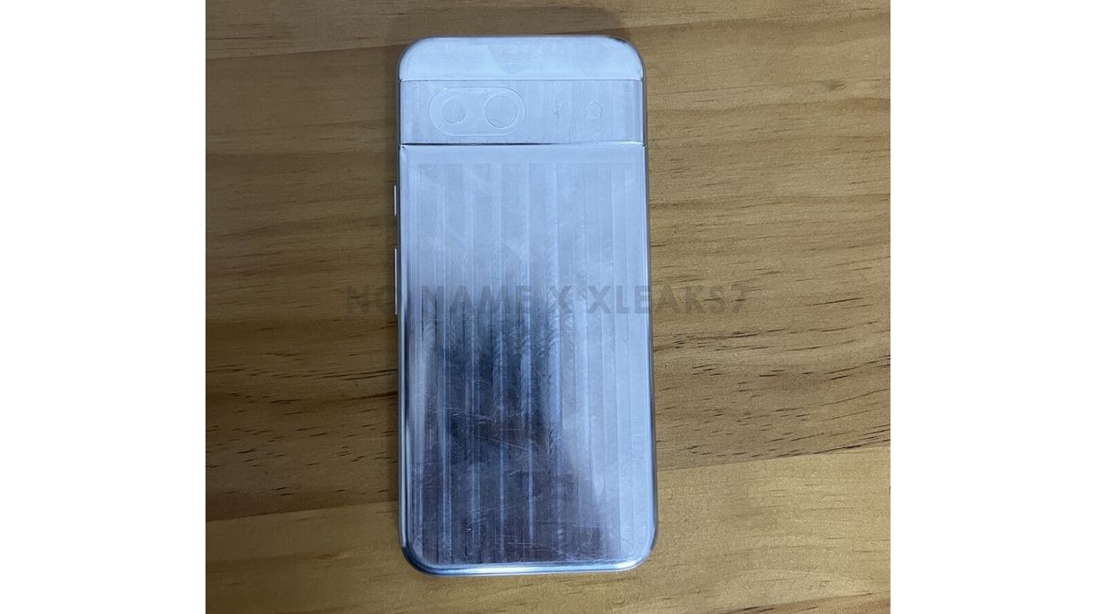 A leaked dummy unit of the Pixel 8a