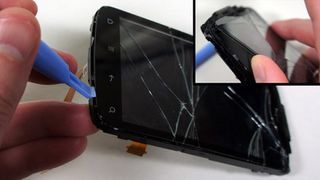 Fix a broken touchscreen