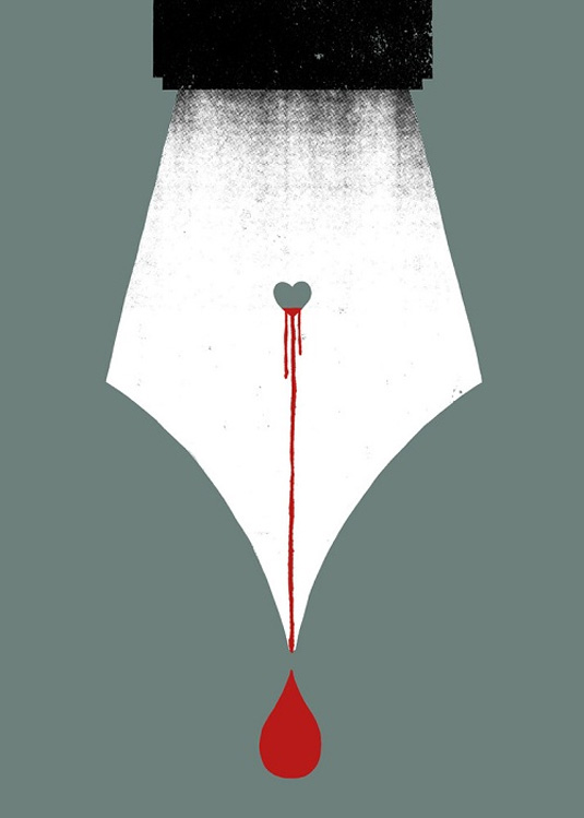 Scripturient: Possessing a violent desire to write