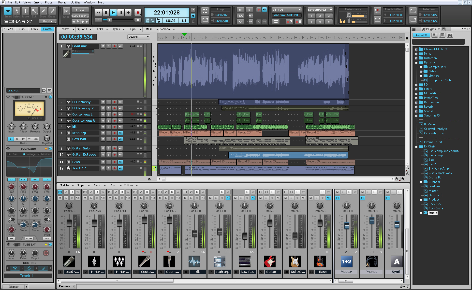 Cakewalk sonar x1