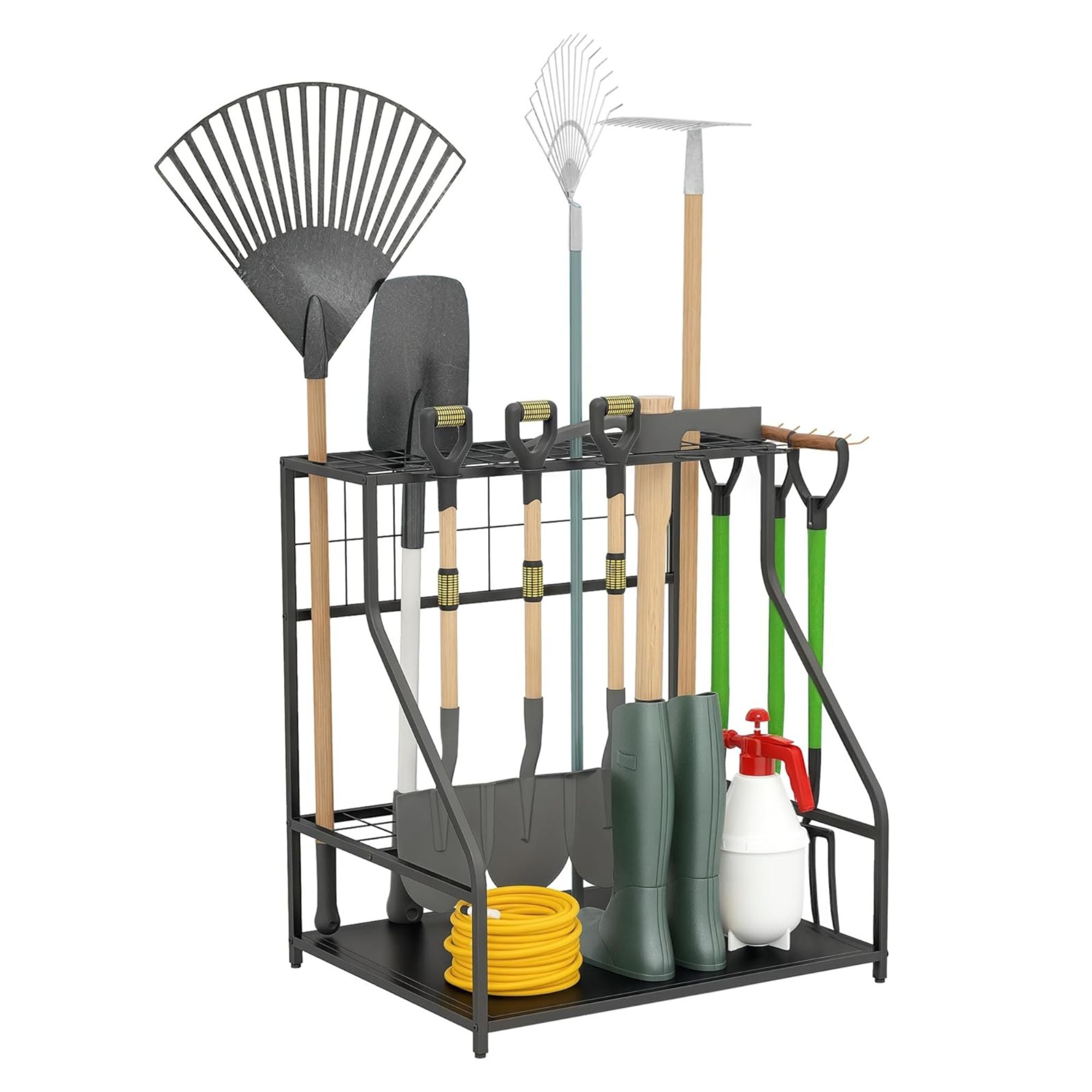 Outsunny Garden Tool Storage Rack