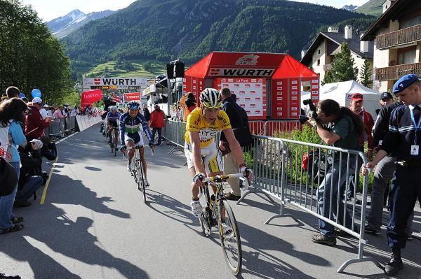 Tony Martin (HTC-Columbia) makes it to the finish 2:36 behind the stage winner.