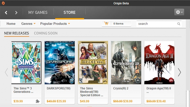 origin mac games
