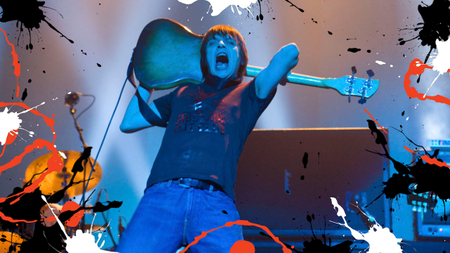 Primal Scream's Gary 'Mani' Mounfield (Bass), London. 1st December 2006. 