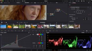 Using Blackmagic Design's Resolve Studio 21 during our review process