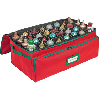 Hold N' Storage Christmas Ornament Storage Box Hold Up to 72-3 Inch Ornaments