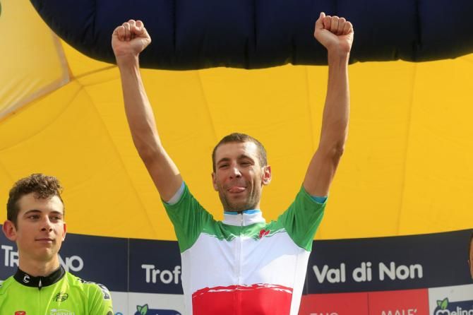 2014 Italian national road champion Vincenzo Nibali