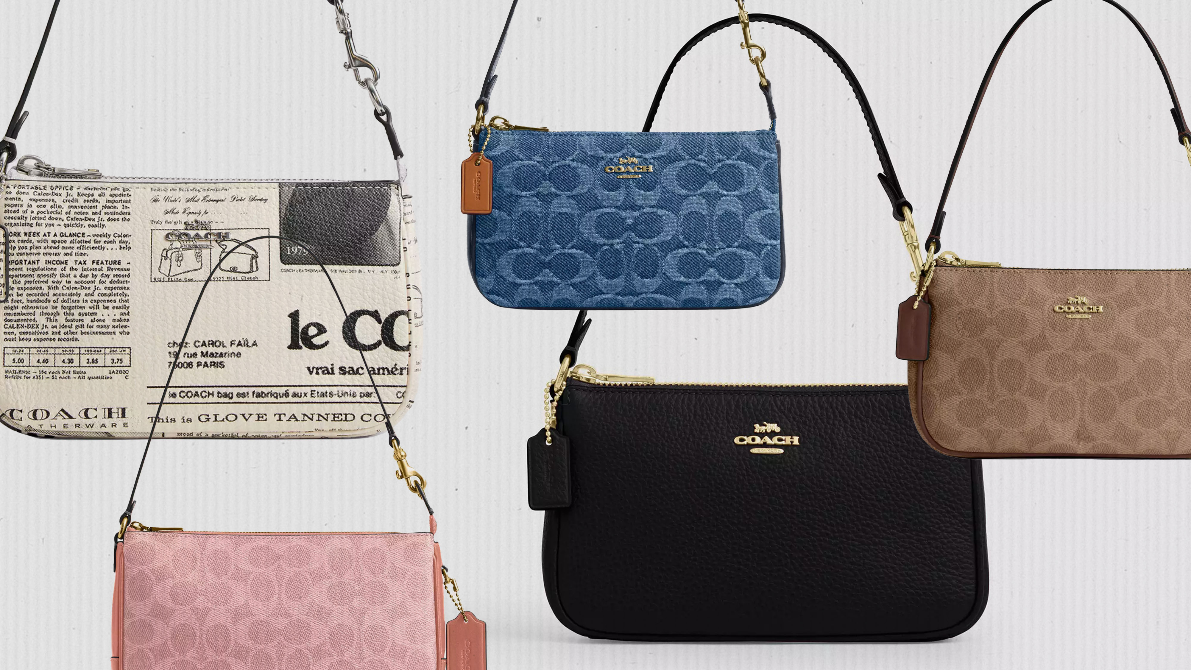 Collage of Coach Nolita Bag