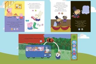 Inside the Peppa Pig interactive sound books