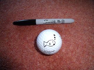 Richard Boothroyd, Sharpie golf ball marker competition