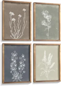 Heiple Framed Boho Wall Art Set