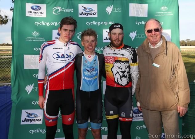 The top three from stage 5