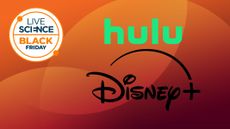 Live Science Black Friday logo, Hulu logo, Disney plus logo