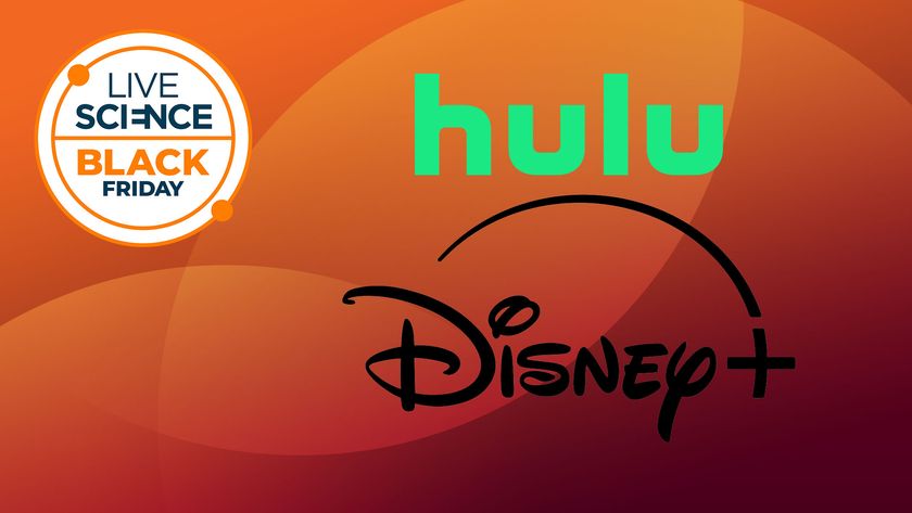 Live Science Black Friday logo, Hulu logo, Disney plus logo