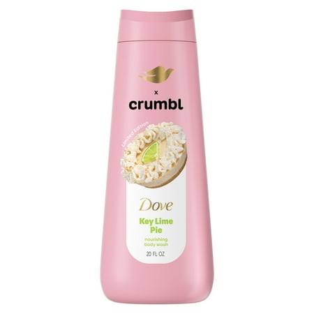 Dove Crumbl Limited Edition Body Wash Key Lime Pie for Hydrated &amp;amp; Soft Skin, 20 Fl Oz