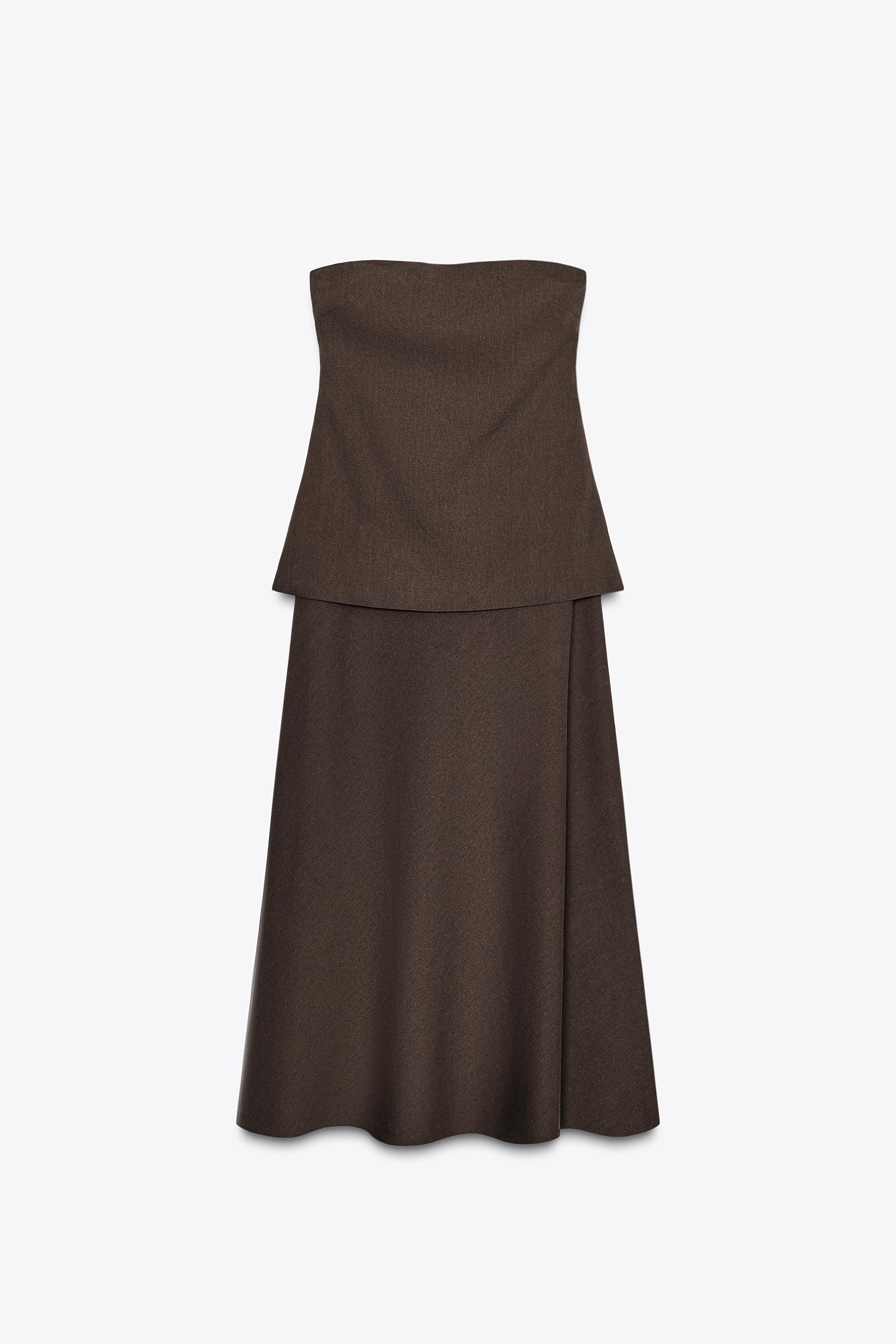 Zw Collection Strapless Dress