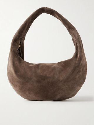 Olivia Medium Suede Tote