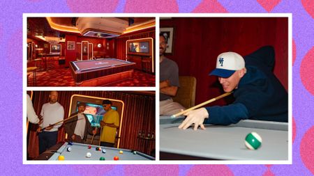 People playing pool at Poolhouse London