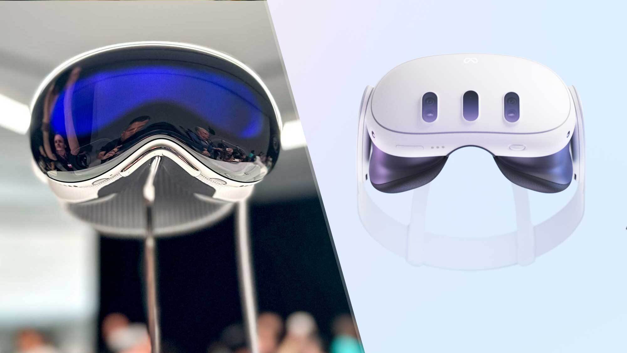 Apple Vision Pro vs Sony PlayStation VR 2 - display & processing