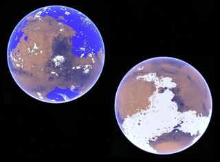 Mars Hot and Wet vs. Cold and Icy